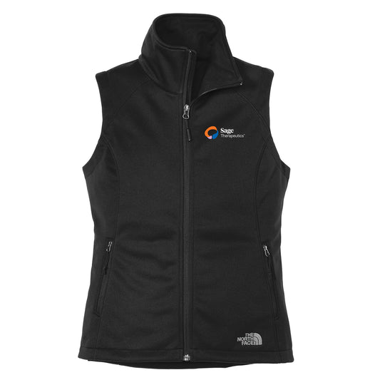 North Face Ridgeline Soft Shell Vest - Black - Ladies'